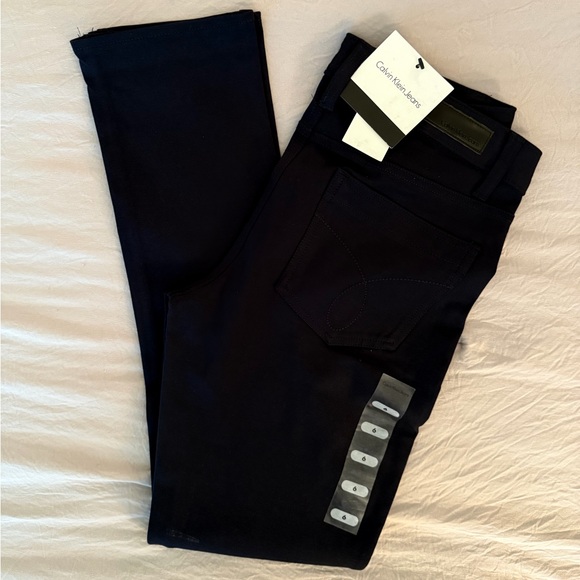 Calvin Klein French Navy Lightweight Jeans - Picture 1 of 7